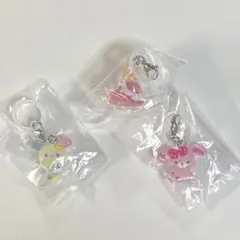 サンリオ めじるしチャーム ウサハナ マロンクリーム ぼんぼんりぼん