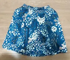 adidas 花柄 フレアスカート　プリーツスカートのサムネイル