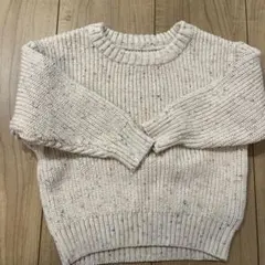 つぶつぶ綿ニット