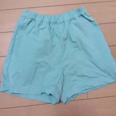 キッズ ハーフパンツ 150cm ミントグリーン