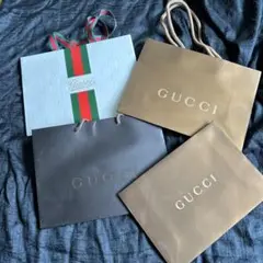 GUCCI ショップ袋 4枚セット