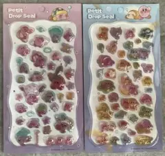 【タイムセール】カービィ プチドロップシール　2枚セット