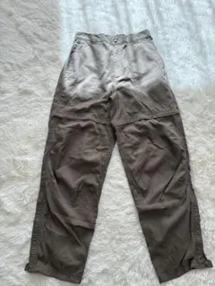 L.L.Bean コンバーチブル カーゴパンツ 裾ジップ付き フリーサイズ