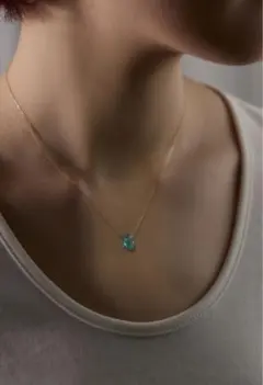 【限定値下】bororo ボロロ 18金　アパタイトネックレス　K18 限定値下】bororo ボロロ 18金 アパタイトネックレス K18 bororo