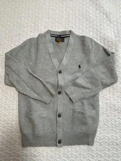 POLO RALPH LAUREN グレー カーディガン サイズ7
