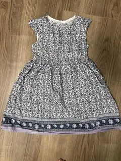 anyfam★花柄ノースリーブワンピース 130cm