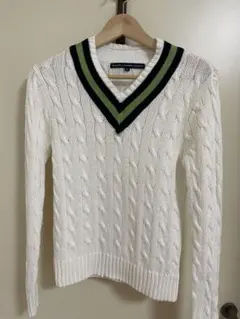 Ralph Lauren M テニスセーター ケーブルニット