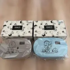 スヌーピー PEANUTS フードコンテナ弁当箱ランチボックス 2個セットを2つのサムネイル