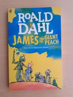 【古本】James and the giant peach-Roald Dahl