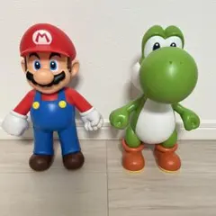 スーパーマリオ ビッグアクションフィギュア マリオ ヨッシー 2体セット