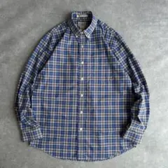 エルエルビーン BDシャツ ブロード生地 ギンガムチェック 格子柄