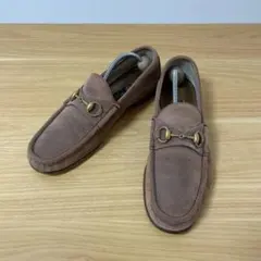 グッチ　ホースビットローファー　スエード　ブラウン系 8