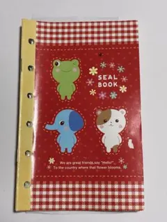 平成レトロ】当時物 中古品 シール帳 ハムちゃんだんご ハムスター
