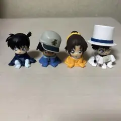 名探偵コナン　ちぢませ隊9 工藤新一　服部平次　遠山和葉　怪盗キッドまとめ売り