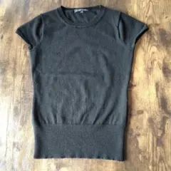 Banana Republic 半袖ニット XS 黒のサムネイル