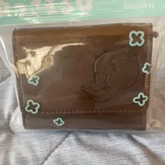 うさまる 三つ折財布BOOK BROWN 新品　未使用