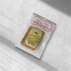 サンリオキャラクターズ スクエア缶バッチ＆カバー ポムポムプリン
