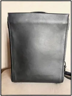 美品　土屋鞄レザー バックパック リュック ブラック