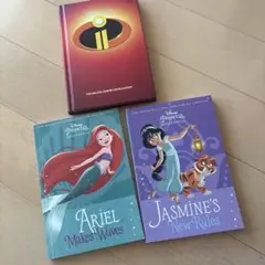 英語ディズニープリンセス本3冊セット