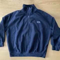 フリース　ハーフジップ