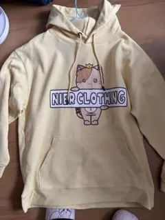 NIER CLOTHING 猫イラスト パーカーのサムネイル