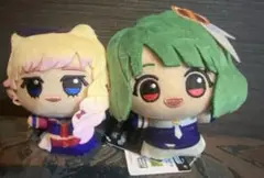 ２種　マクロスシリーズ ちびぐるみ シェリル ランカ 　ナムコ限定