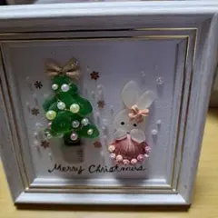 土日限定❗シーグラスアート　クリスマス