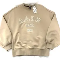 A.S.P.W. 1949 HZO スウェット ベージュ