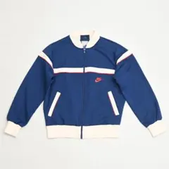 NIKE【ナイキ】80s ヴィンテージ　トラックジャケット 紺タグ a2359のサムネイル