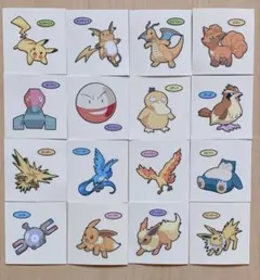 ポケモンパンシール　デコキャラシール　デコキャラシール217