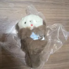 【新品未開封】にこやまポッケ ぬいぐるみクリップ　らっこ
