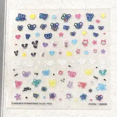 【匿名配送】ナルミヤキャラクターズ ネイルシールコレクション エンジェルブルー①