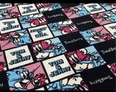 ★TOM&JERRY★ニット生地★cute★99×92cmぐらい★cute