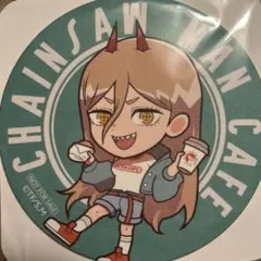 チェンソーマンカフェ　パワー　コースター
