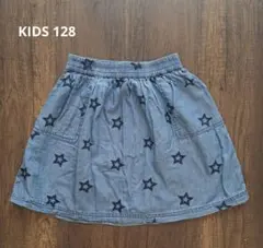 TOMMY HILFIGER 星柄デニム風スカート 128