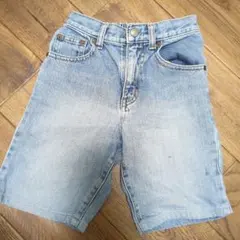UNIQLO　デニム　ライトブルー ハーフパンツ 120cm