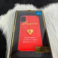 新品 iPhone XS X スマホ ケース ワイヤレス充電可能 スマート 赤