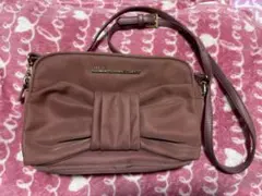 JILL STUART リボンショルダーバッグ ピンク