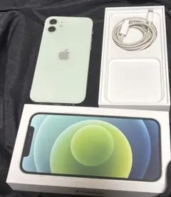 iPhone12 本体 箱 充電器アリ