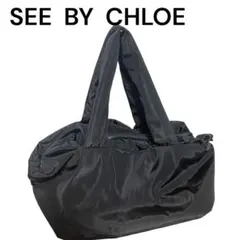 SEE BY CHLOE ブラック トートバッグのサムネイル