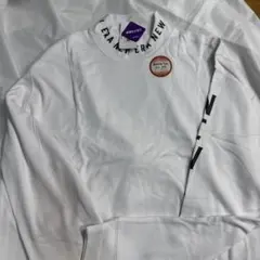 新品 ニューエラ WARM Tee 長袖 ハイネック 2XL 白 保温 軽量