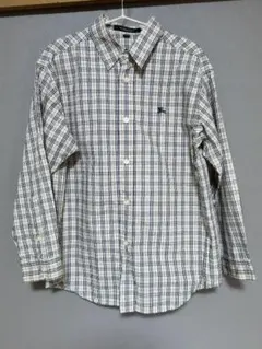値下　BURBERRY LONDON シャツ　ノバチェック　120A 子供　長袖