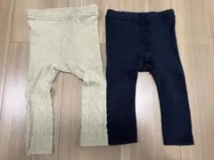 UNIQLOベビーレギンス　2枚セットのサムネイル