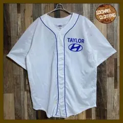 XL #31 ベースボールシャツ 白 USA古着 90s 半袖 Tシャツ