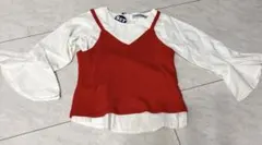 Donkey Jossy 2点セットブラウスキャミソール新品未使用タグ付き100