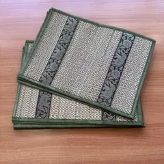 バリ風　ランチマット　12枚