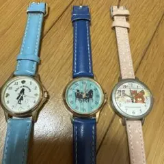 キャラクターアナログ腕時計3点セット　ばら売り◎