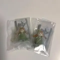 アナと雪の女王 アナ フィギュア 2個セット　カプセルトイ