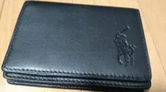 ふ*か様 POLO Ralph Lauren 二つ折りカードケース ブラック