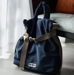 OUTDOOR PRODUCTS×PUBLUX別注ベルト付きパデッドトートバッグのサムネイル